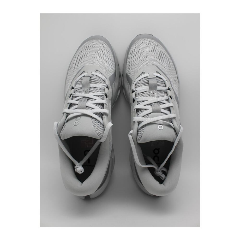 NWT Men's On Cloud Glacier / Alloy Grey Cloudrunner 3 Running Sneakers Size 9.5M - Picture 8 of 14